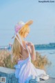 Coser @ 桜 桃 喵 Vol.063: 小 忍 草帽 (59 photos)